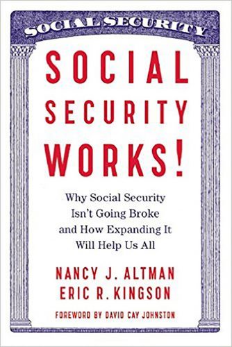 graphic that looks like a social security card that reads social security works